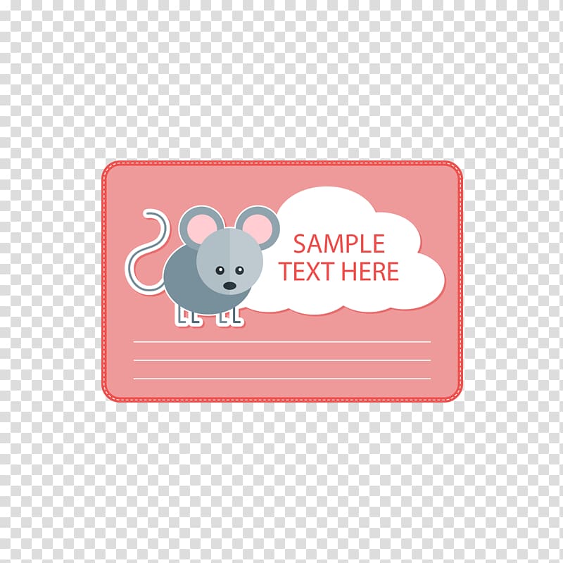 Computer mouse Red Text box, Red mouse text box transparent background PNG clipart