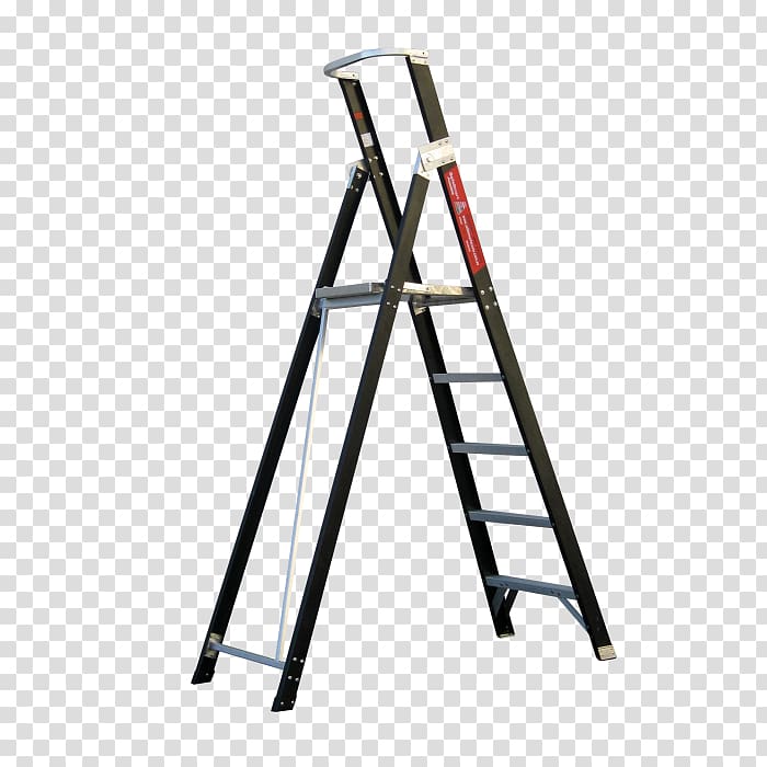 Design House holm Step Stepladder Fiberglass Hailo Aluminum stairs 1 Section One Aluminium, ladder transparent background PNG clipart