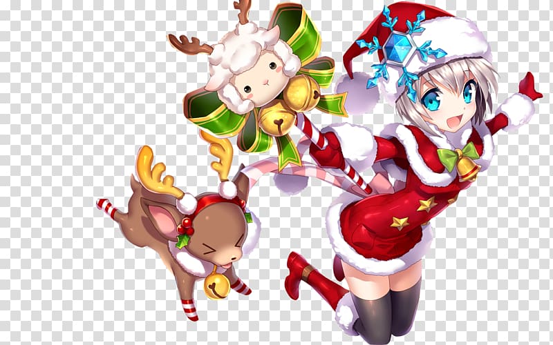Anime and manga fandom Christmas Desktop , Anime transparent background PNG clipart