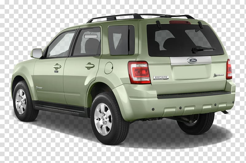 2011 Ford Escape Hybrid Car Ford Motor Company 2013 Ford Escape, black and white suv transparent background PNG clipart