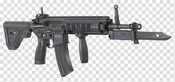 Heckler & Koch HK416 Assault rifle FAMAS, assault rifle transparent background PNG clipart