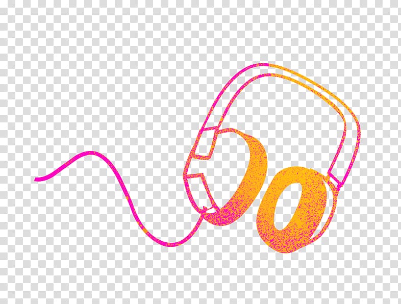 Headphones Computer file, Color Headphones transparent background PNG clipart