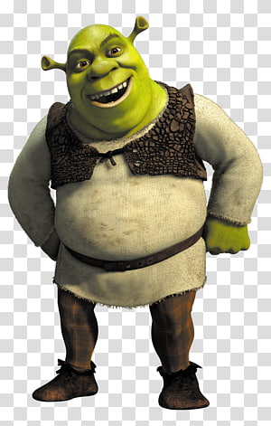 Shrek PNG transparent image download, size: 1600x1323px