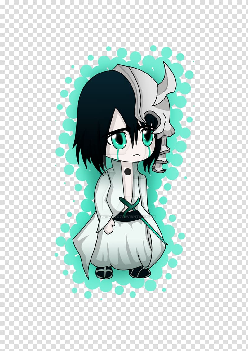 Ulquiorra Cifer Grimmjow Jaegerjaquez Chibi Bleach, Chibi transparent background PNG clipart