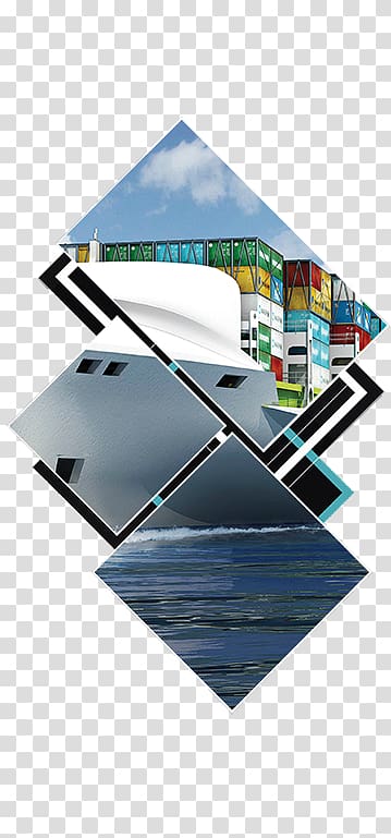 Product design Brand Container ship, Port cargo transparent background PNG clipart