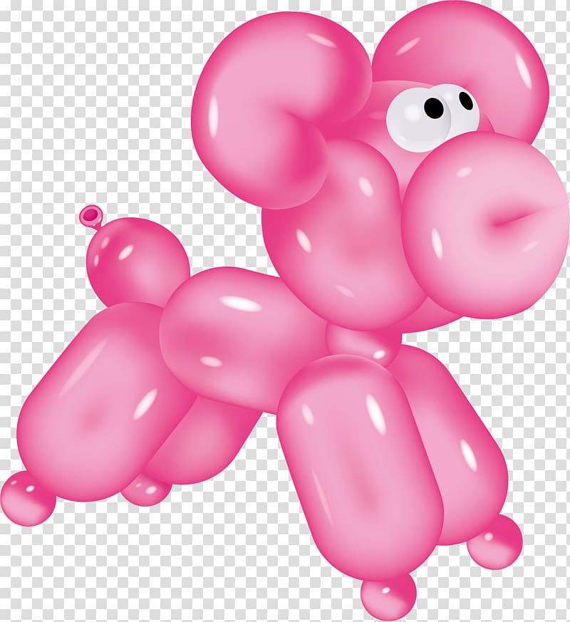 Balloon Dog Balloon modelling , material Balloon modeling transparent background PNG clipart