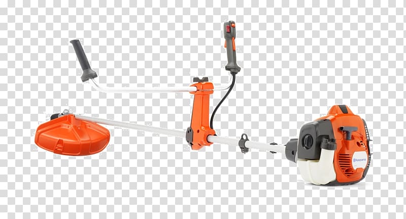 Brushcutter String trimmer Two-stroke engine Husqvarna Group Gasoline, others transparent background PNG clipart