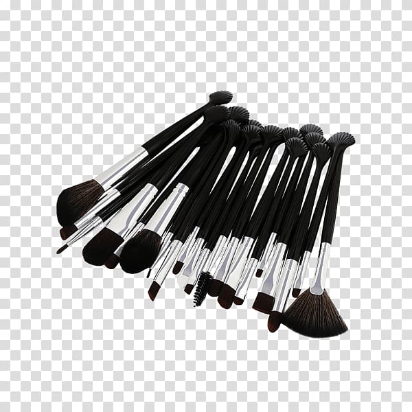 Make-Up Brushes Cosmetics Product, Cosmetics Makeup brush transparent background PNG clipart