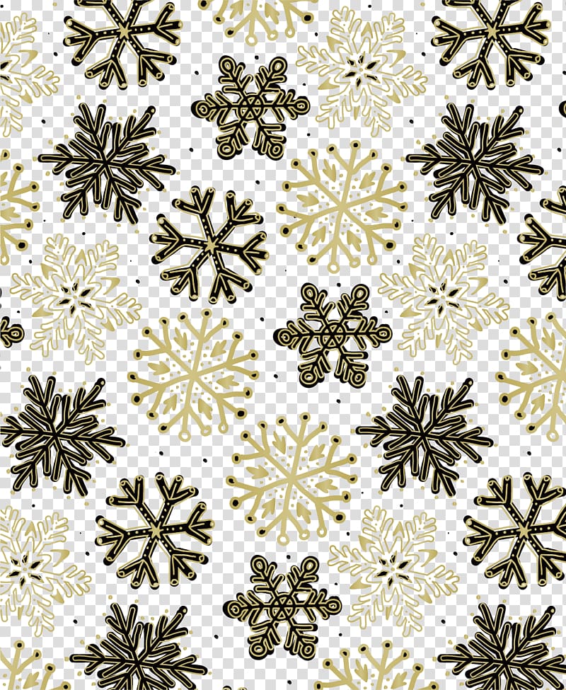 Snowflake Euclidean Material, Sky snow snowflake material transparent background PNG clipart