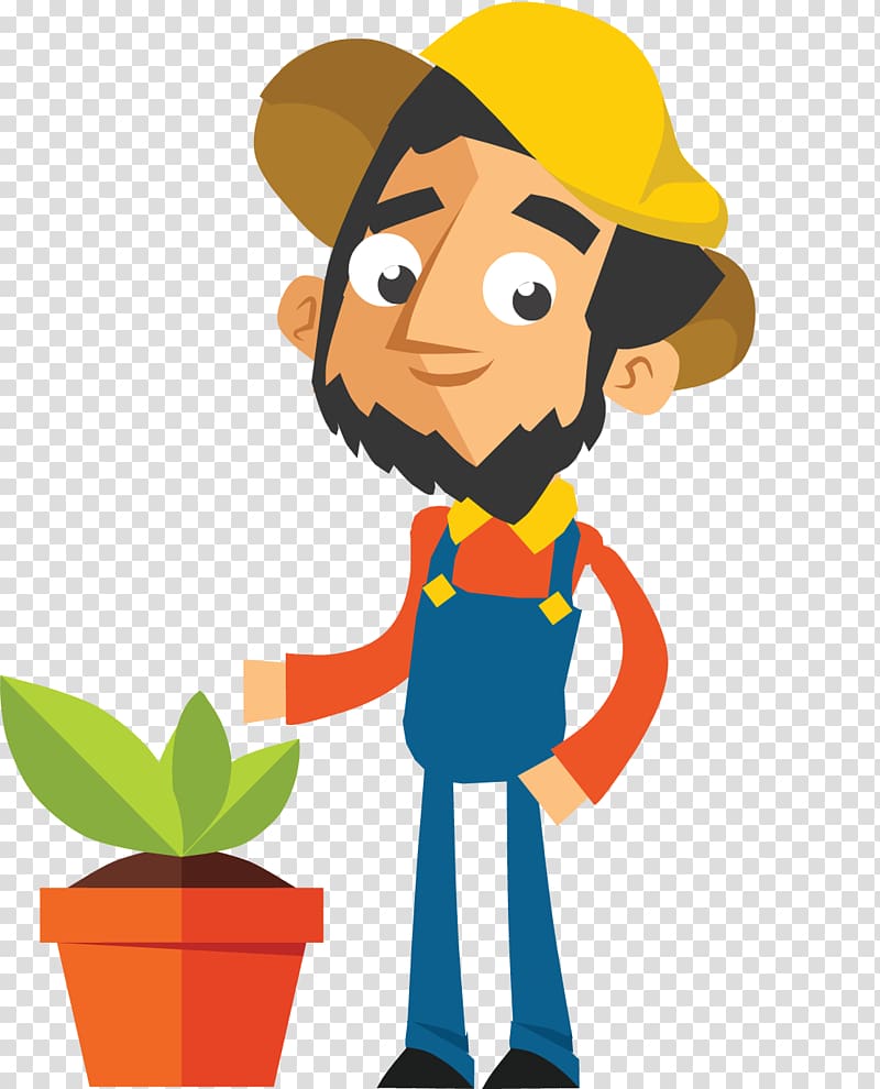 Animation SWF Cdr , farmer transparent background PNG clipart
