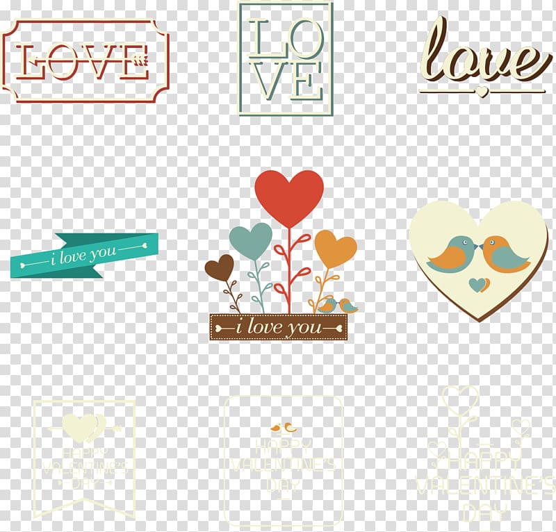 Heart , hand-drawn heart-shaped tag transparent background PNG clipart