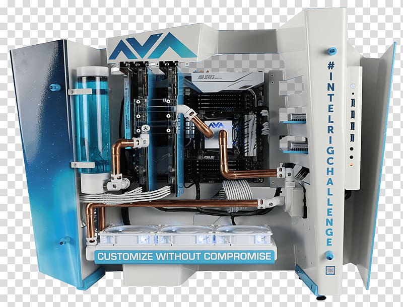 Intel AVADirect Personal computer Maingear, intel transparent background PNG clipart