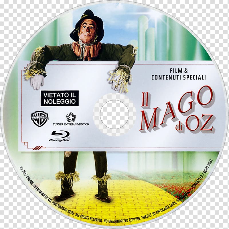 The Wizard of Oz Blu-ray disc DVD Compact disc Film, Wizard Of Oz transparent background PNG clipart