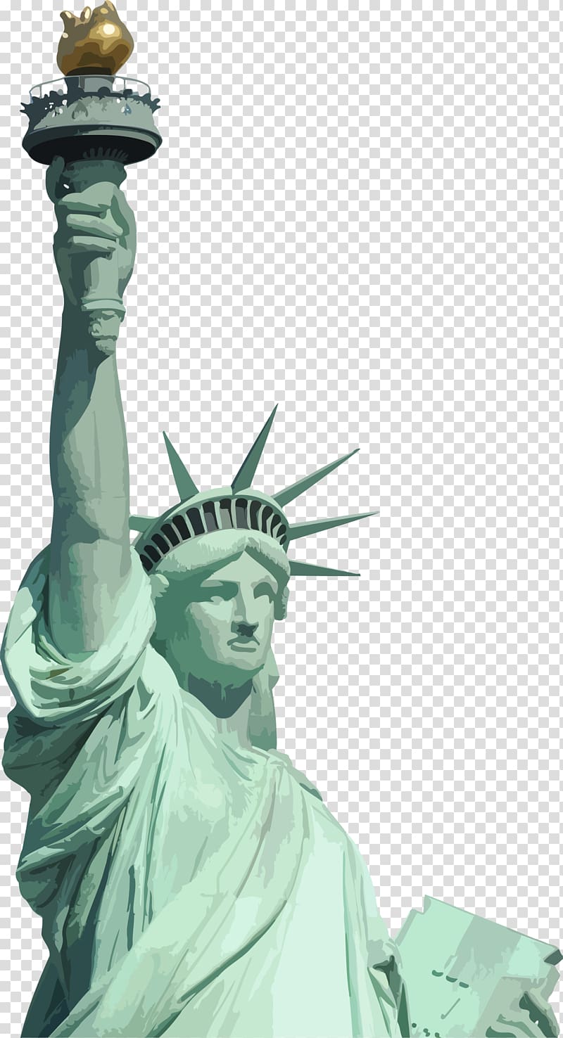 Statue of Liberty, statue of liberty transparent background PNG clipart