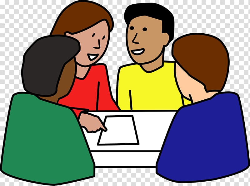 Group work , numerous students transparent background PNG clipart