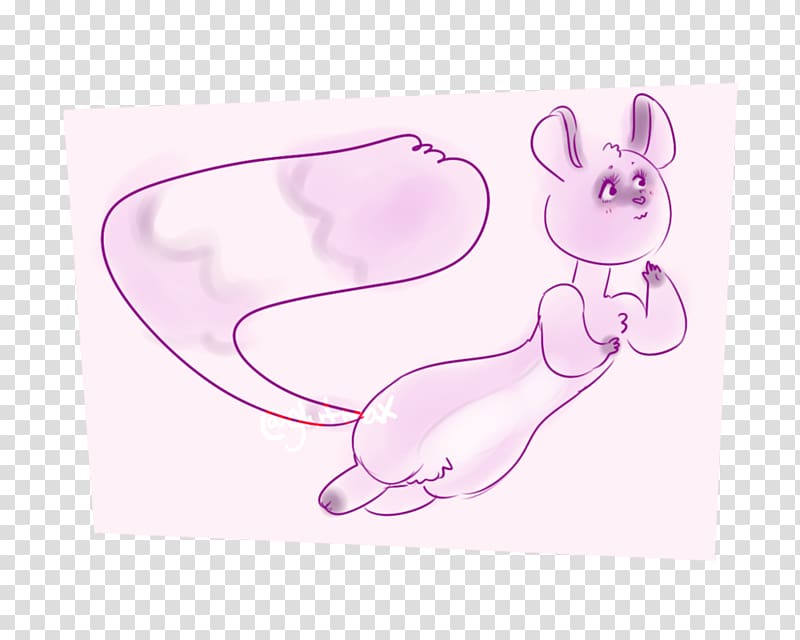 Drawing Paper /m/02csf Violet, ferret transparent background PNG clipart