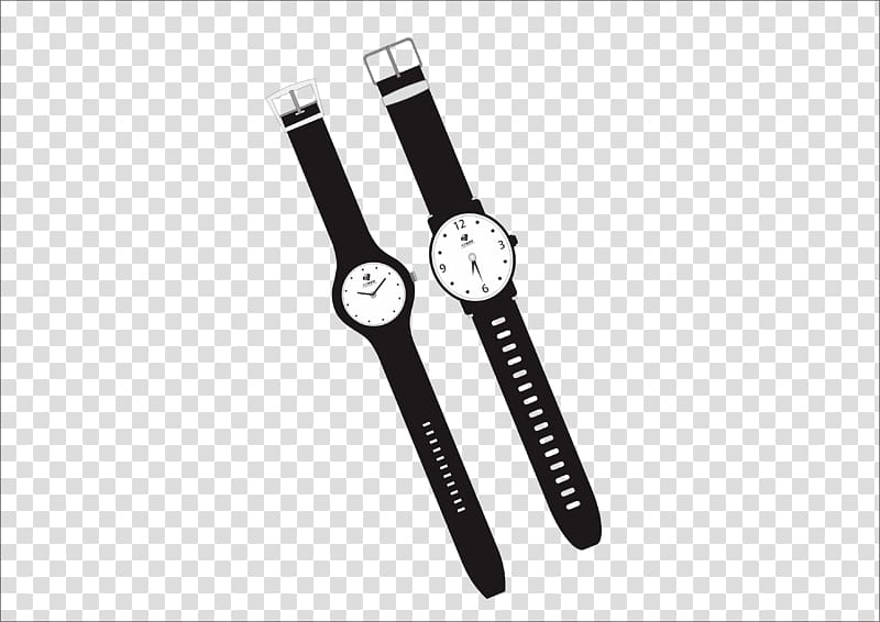 Watch Significant other Designer, couple watches transparent background PNG clipart