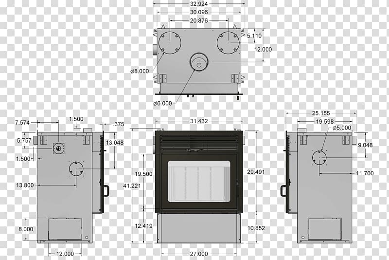 Floor plan Fireplace Berogailu Wood, wood transparent background PNG clipart