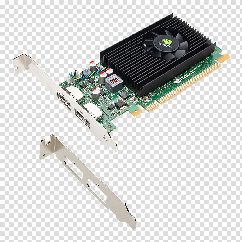 Graphics Cards & Video Adapters PNY Technologies Nvidia Quadro DisplayPort PCI Express, nvidia transparent background PNG clipart