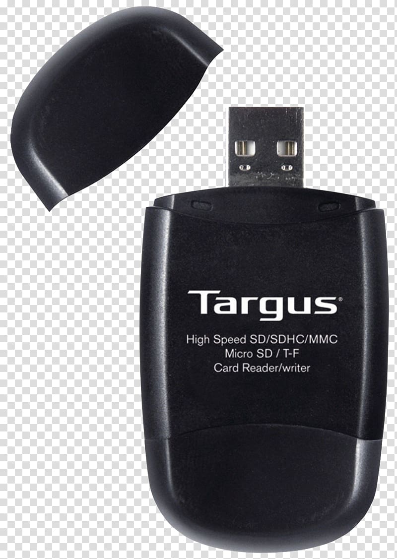 Memory card reader Secure Digital MicroSD, Card Reader transparent background PNG clipart