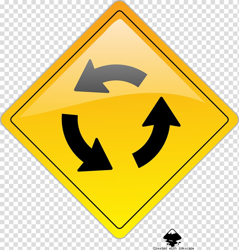 Traffic sign Warning sign Yield sign Road, Warning Sign transparent background PNG clipart