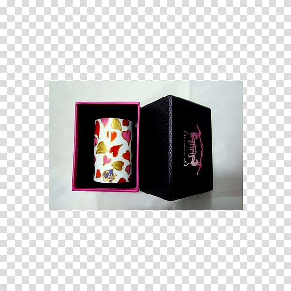 Magenta Rectangle, hand painted gift box transparent background PNG clipart