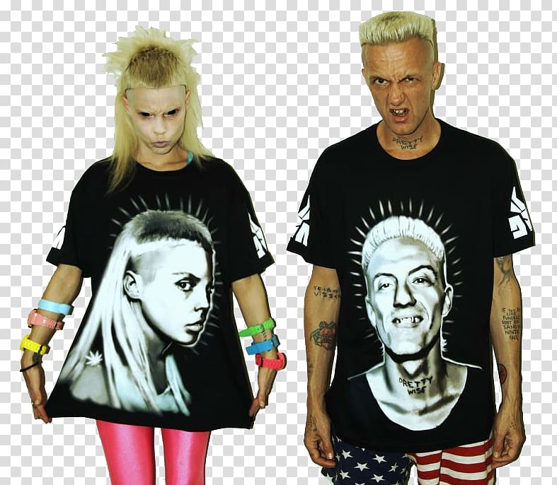 Jack Parow Yolandi Die Antwoord Zef Rapper, T-shirt transparent background PNG clipart