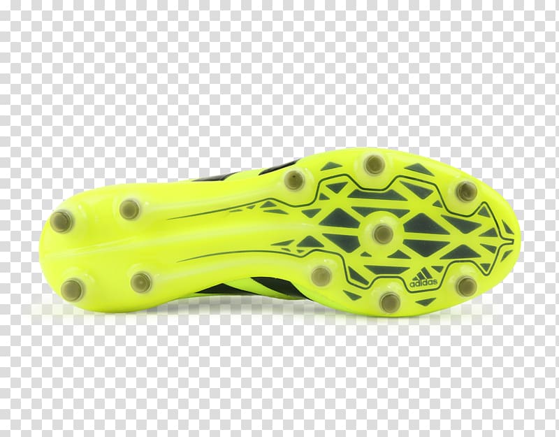 Football boot Adidas Shoe Leather Cleat, yellow ball goalkeeper transparent background PNG clipart