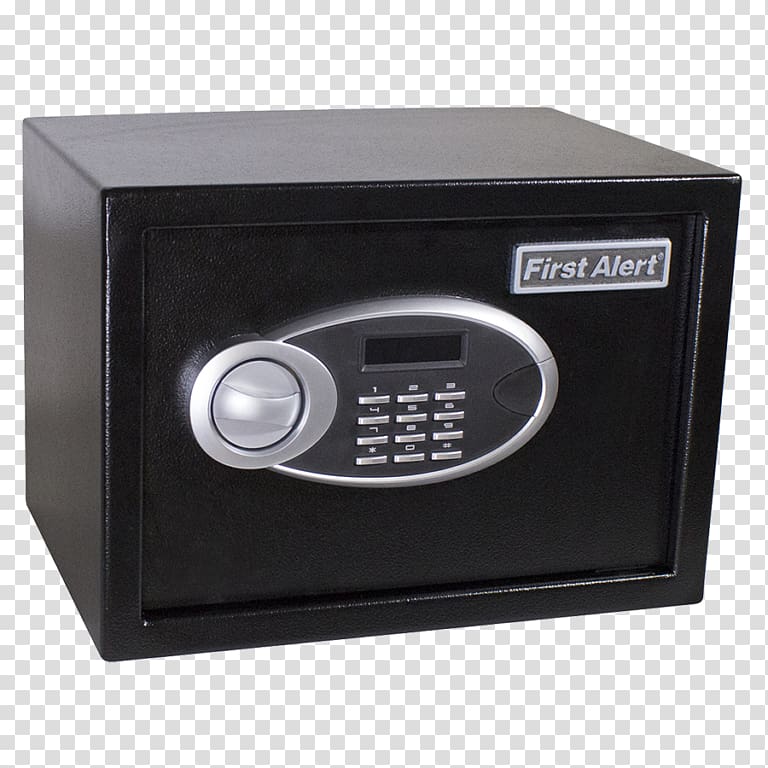 Gun safe First Alert Electronic lock Cubic foot, safe transparent background PNG clipart
