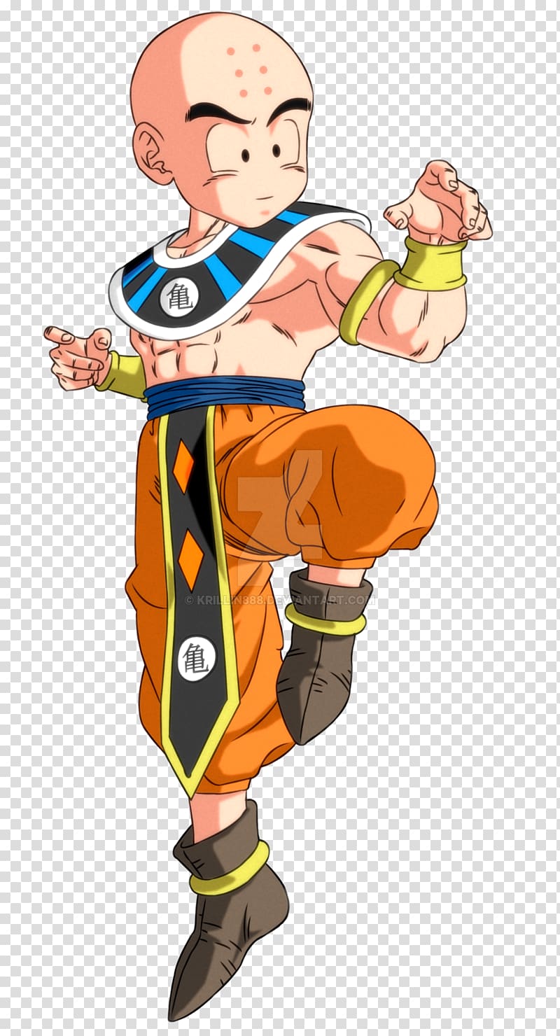 Krillin Goku Yamcha Android 18 Beerus, dragon ball transparent background PNG clipart