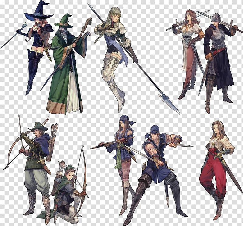 Tactics Ogre: Let Us Cling Together Final Fantasy XIV Pathfinder Roleplaying Game Zack Fair Video game, arrow bow transparent background PNG clipart