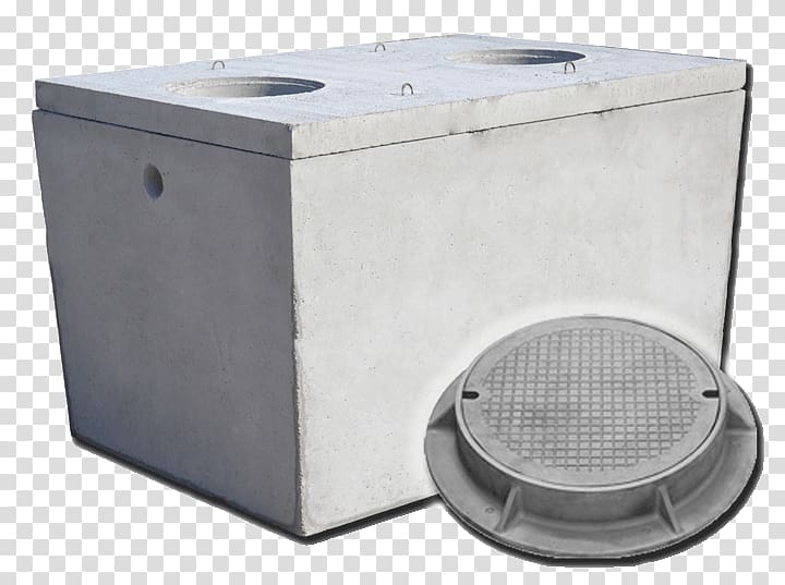 Grease trap Precast concrete Septic tank, please protect public facilities transparent background PNG clipart