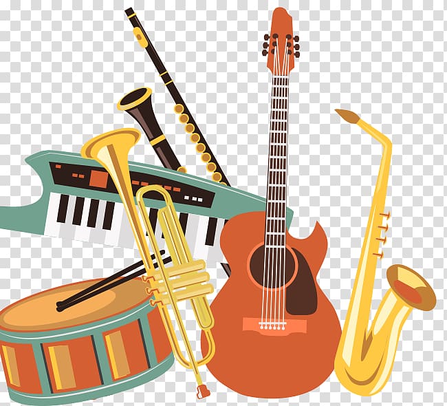 Musical Instruments Bass guitar Acoustic guitar String Instruments, musical instruments transparent background PNG clipart