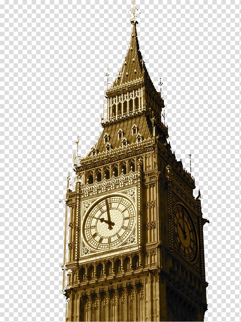 Big Ben, London, Big Ben Palace of Westminster Westminster Bridge Clock tower, big ben transparent background PNG clipart