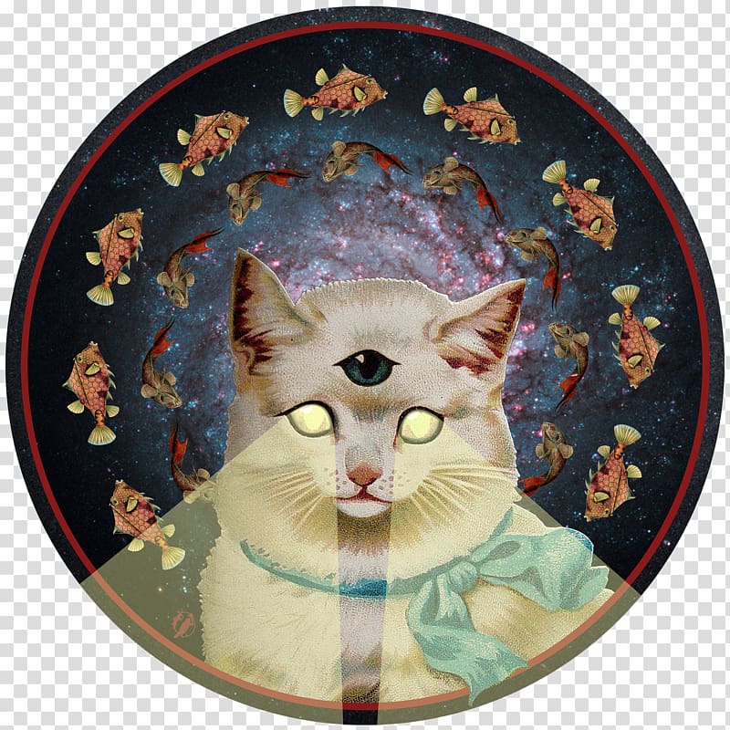 Cat Art Painting, load shiva 3rd eye transparent background PNG clipart