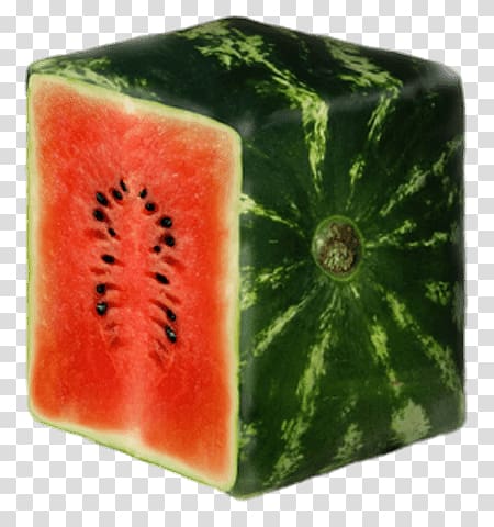 square sliced watermelon, Sliced Square Watermelon transparent background PNG clipart