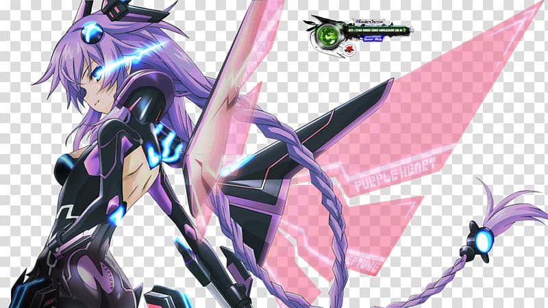 Cyberdimension Neptunia: 4 Goddesses Online Left 4 Dead 2 Resident Evil 5 osu! Minecraft, purple heart transparent background PNG clipart