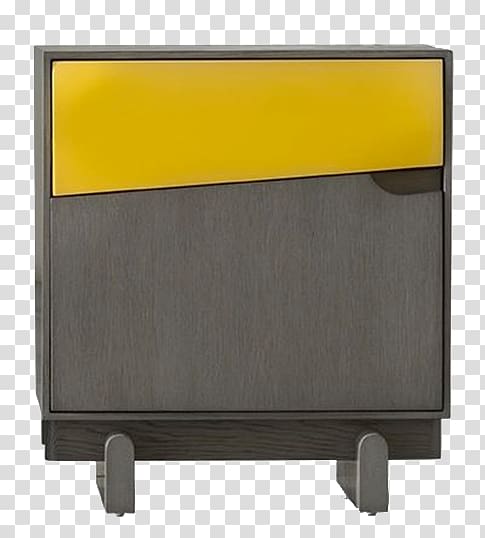 Nightstand Table Drawer Furniture Chair, Creative fashion cupboard transparent background PNG clipart
