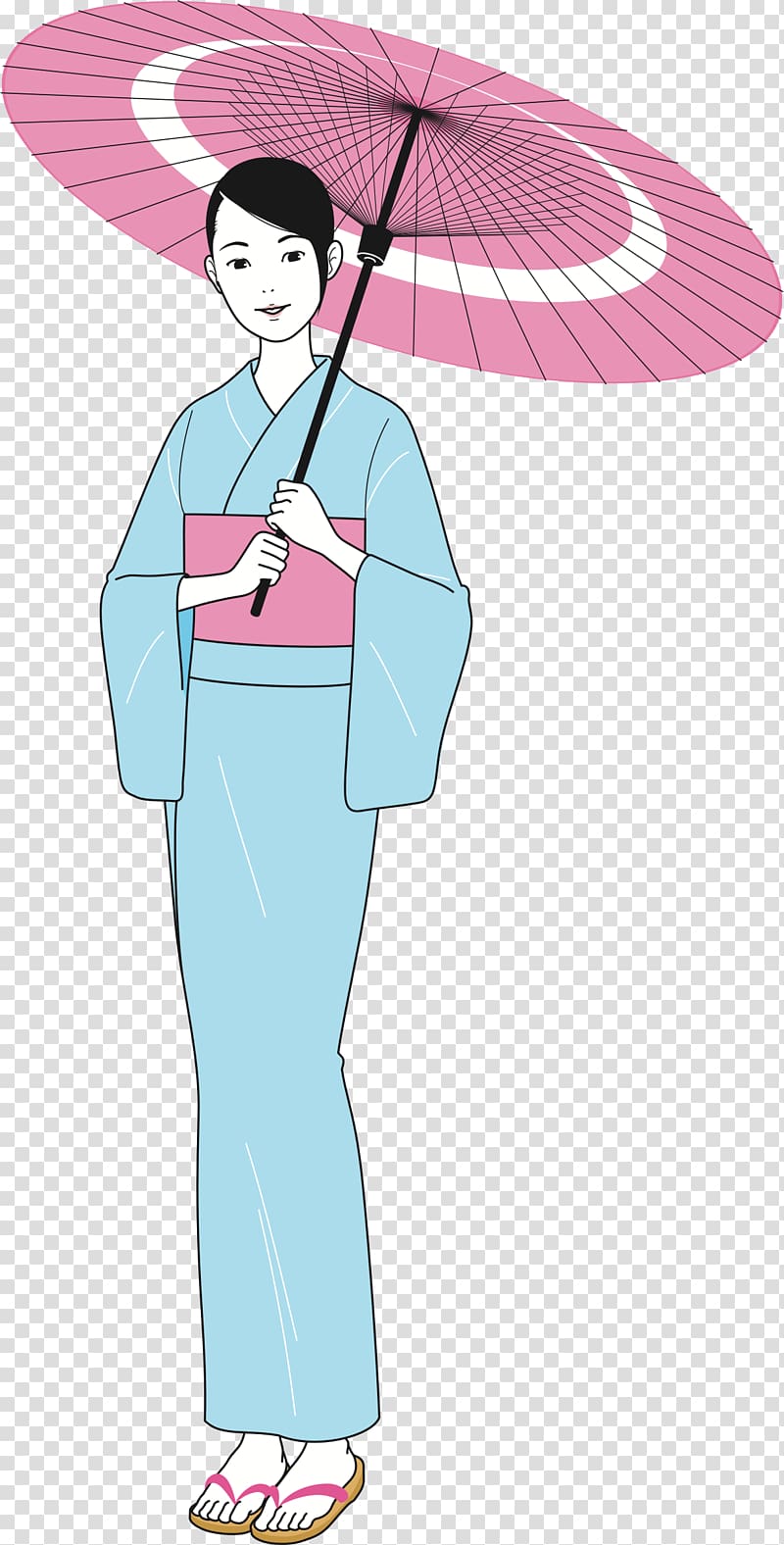 Kimono Clothing Yukata , kimono transparent background PNG clipart