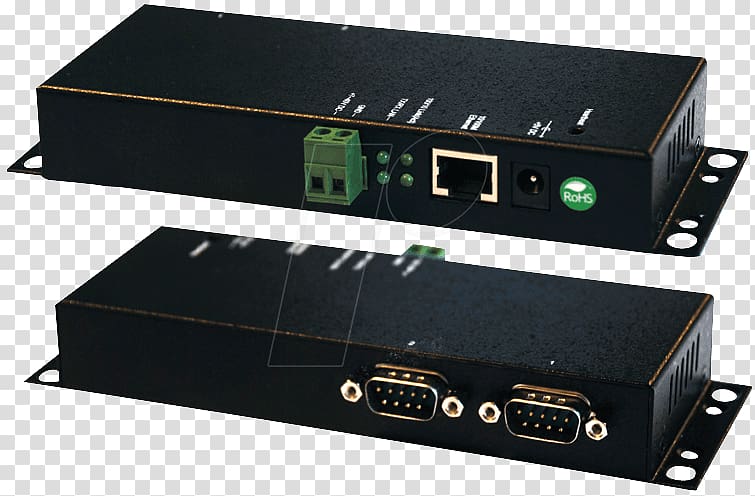 HDMI Ethernet hub Computer Servers RS-232, Network Interface Controller transparent background PNG clipart