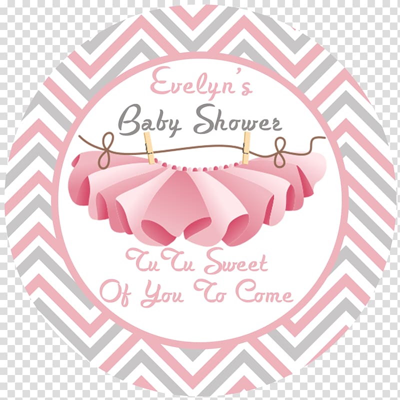 Baby shower Sticker Label Gift Party favor, gift transparent background PNG clipart