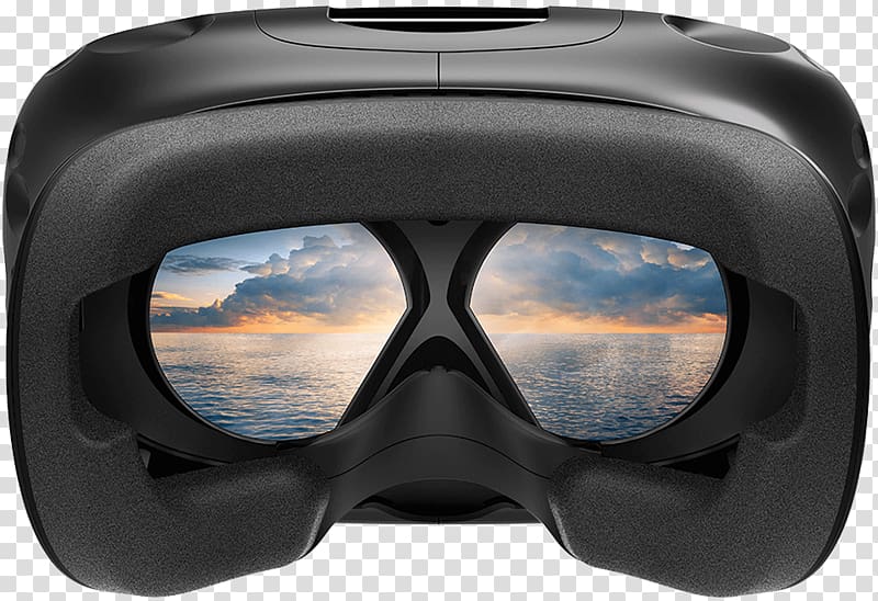 HTC Vive Virtual reality headset Oculus Rift, vive controller accessories transparent background PNG clipart