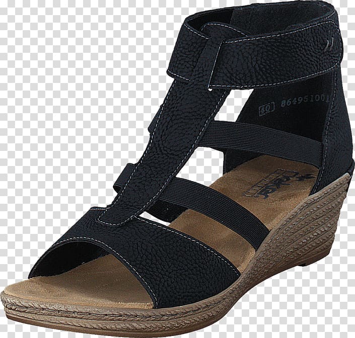 Slipper Rieker 62439-00 Black Shoes Heels Sandal Clog, sandal transparent background PNG clipart