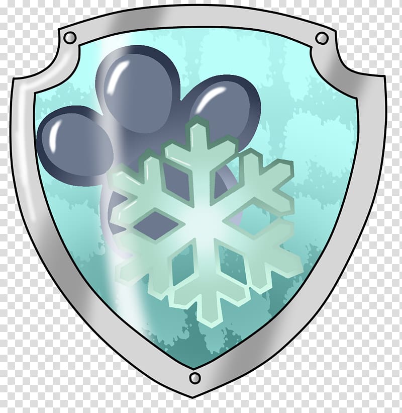 Puppy Logo Mission PAW: Pups Save the Royal Throne Pups on Ice / Pups and the Snow Monster, badge transparent background PNG clipart