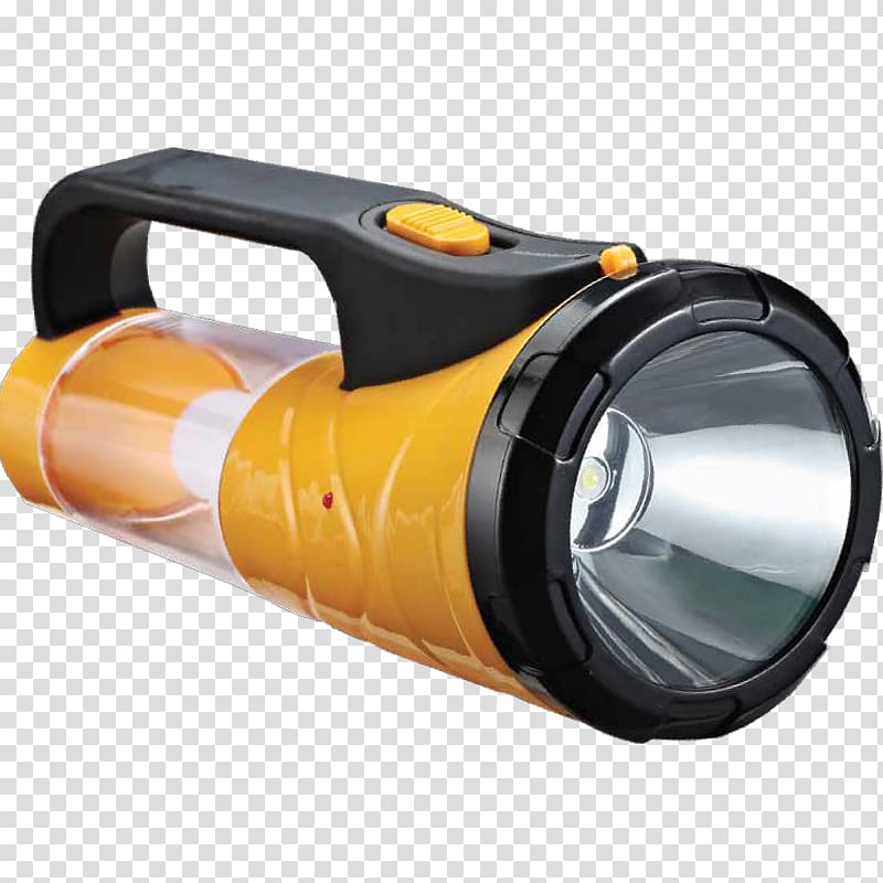 Flashlight Torch Light-emitting diode, Torch transparent background PNG clipart