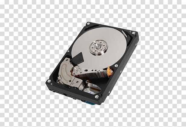 Hard Drives Serial ATA Toshiba DT Series HDD Serial Attached SCSI, enterprises album cover transparent background PNG clipart