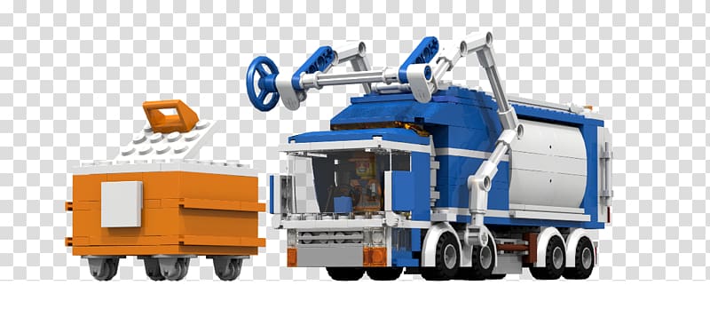 Motor vehicle Car Garbage truck Lego City, garbage truck transparent background PNG clipart
