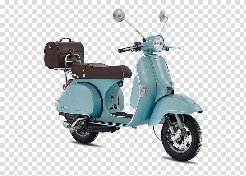 Scooter Piaggio Vespa GTS Car, scooter transparent background PNG clipart
