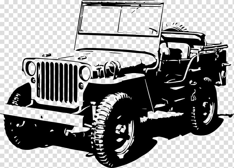 Willy's Jeep vehicle art, Jeep Wrangler Willys MB Jeep Liberty Willys Jeep Truck, jeep transparent background PNG clipart