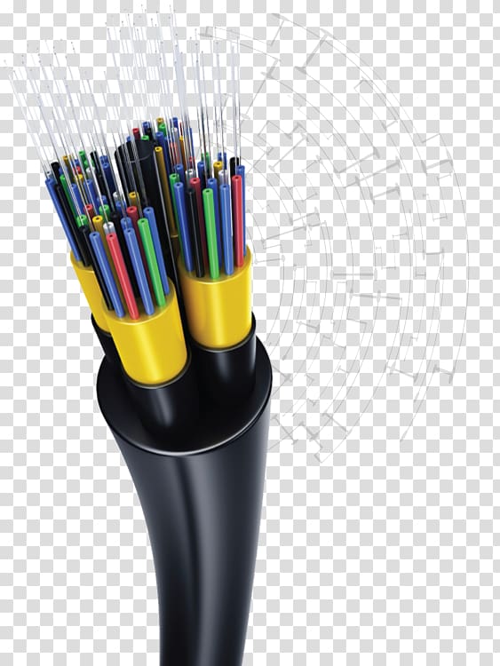 Electrical cable Optical fiber cable Optics, Fiber optic transparent